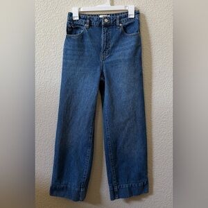 Frame (25) Streamline Straight Leg Blue Denim Jean 100% Cotton Wash: SWAN